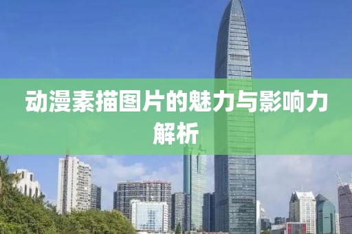 动漫素描图片的魅力与影响力解析