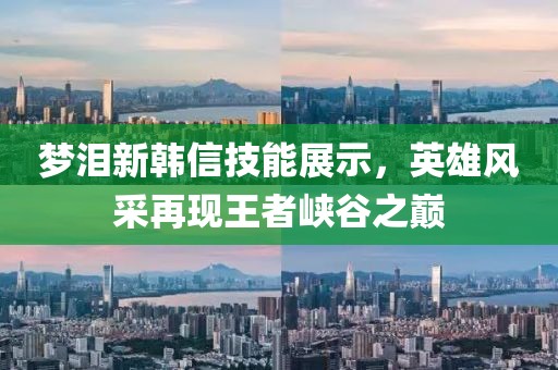 梦泪新韩信技能展示，英雄风采再现王者峡谷之巅