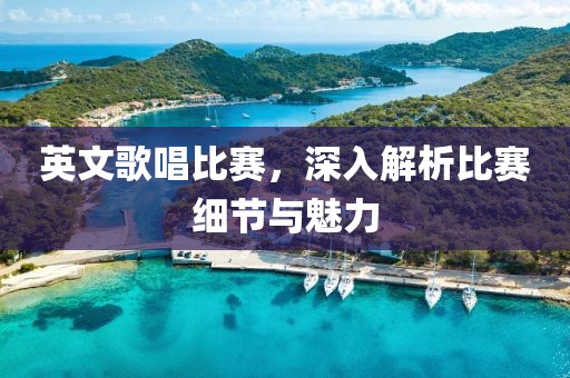 英文歌唱比赛，深入解析比赛细节与魅力