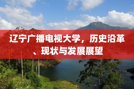 辽宁广播电视大学，历史沿革、现状与发展展望