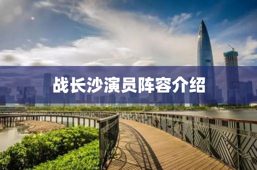 战长沙演员阵容介绍