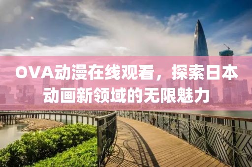OVA动漫在线观看，探索日本动画新领域的无限魅力