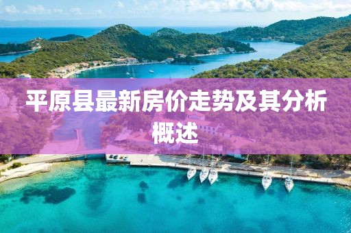 平原县最新房价走势及其分析概述