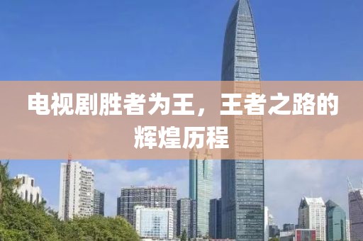 电视剧胜者为王，王者之路的辉煌历程