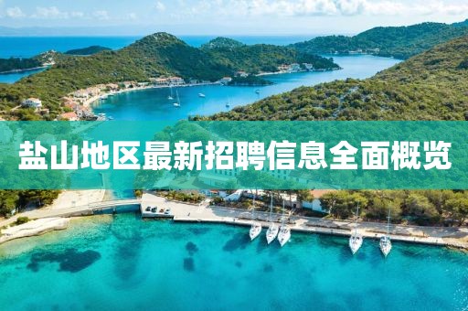 盐山地区最新招聘信息全面概览