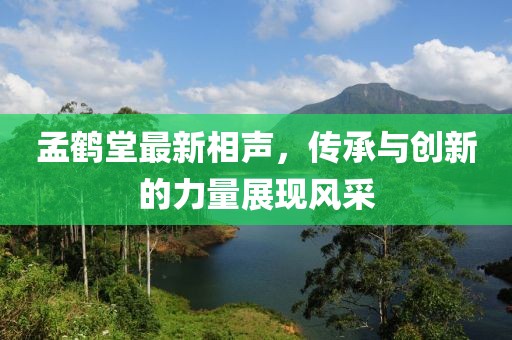 孟鹤堂最新相声，传承与创新的力量展现风采