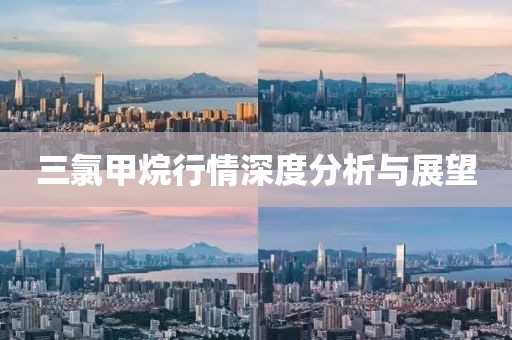 三氯甲烷行情深度分析与展望