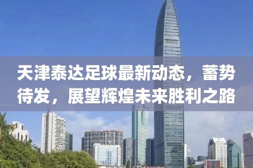 天津泰达足球最新动态，蓄势待发，展望辉煌未来胜利之路