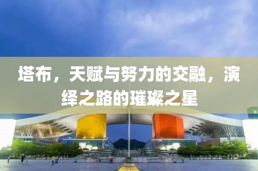 塔布，天赋与努力的交融，演绎之路的璀璨之星