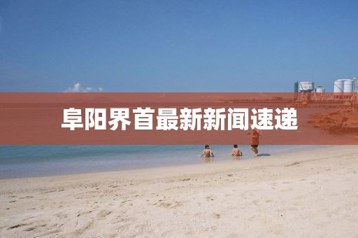阜阳界首最新新闻速递