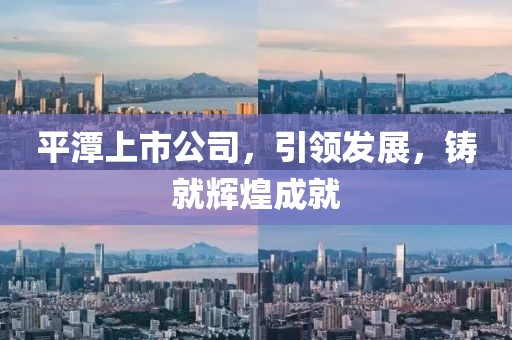 平潭上市公司，引领发展，铸就辉煌成就