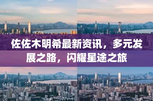佐佐木明希最新资讯，多元发展之路，闪耀星途之旅