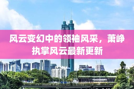 风云变幻中的领袖风采，萧峥执掌风云最新更新