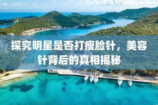 探究明星是否打瘦脸针，美容针背后的真相揭秘