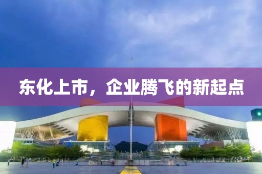 东化上市，企业腾飞的新起点