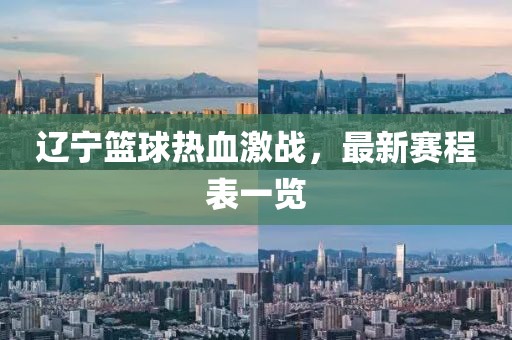 辽宁篮球热血激战，最新赛程表一览
