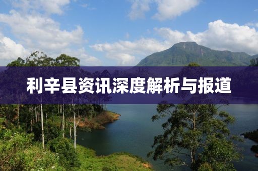 利辛县资讯深度解析与报道