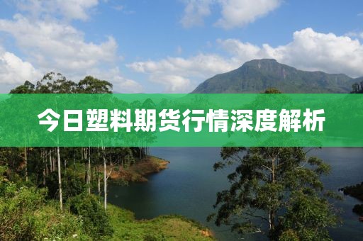 今日塑料期货行情深度解析
