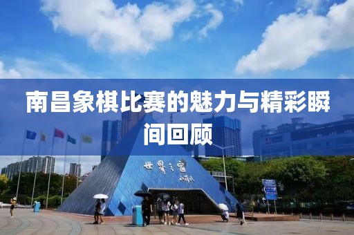 南昌象棋比赛的魅力与精彩瞬间回顾