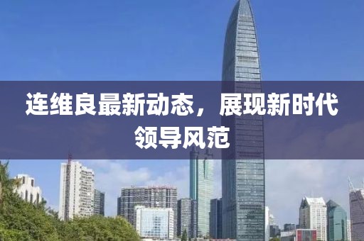 连维良最新动态，展现新时代领导风范