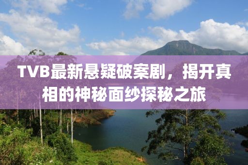 TVB最新悬疑破案剧，揭开真相的神秘面纱探秘之旅