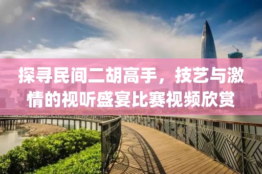 探寻民间二胡高手，技艺与激情的视听盛宴比赛视频欣赏