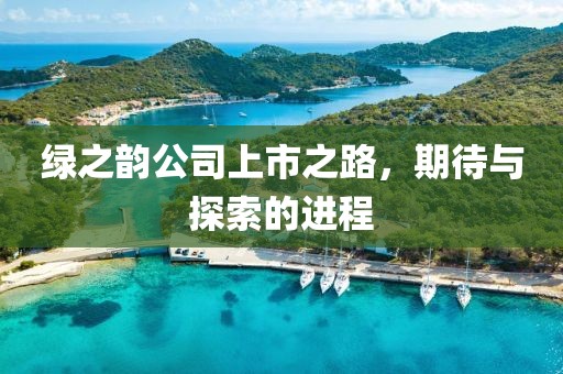 绿之韵公司上市之路，期待与探索的进程