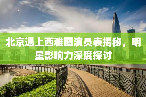北京遇上西雅图演员表揭秘，明星影响力深度探讨