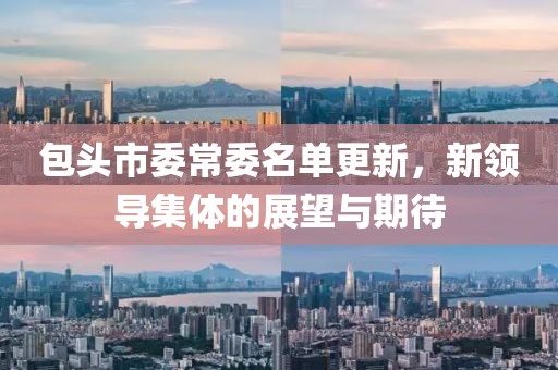 包头市委常委名单更新，新领导集体的展望与期待