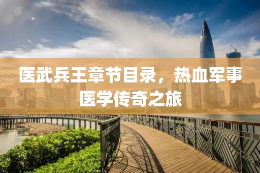 医武兵王章节目录，热血军事医学传奇之旅