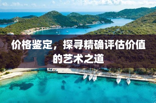 价格鉴定，探寻精确评估价值的艺术之道
