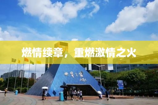 燃情续章，重燃激情之火