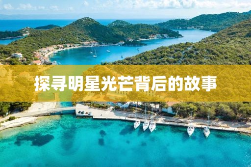 探寻明星光芒背后的故事