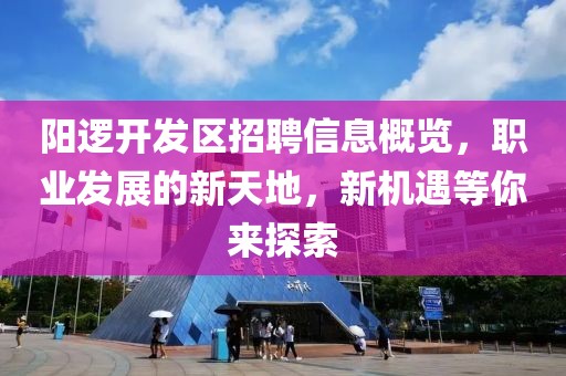 阳逻开发区招聘信息概览，职业发展的新天地，新机遇等你来探索