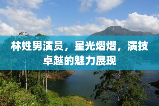 林姓男演员，星光熠熠，演技卓越的魅力展现