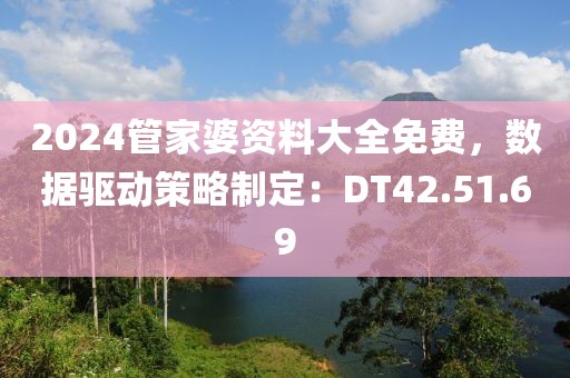 2024管家婆资料大全免费，数据驱动策略制定：DT42.51.69
