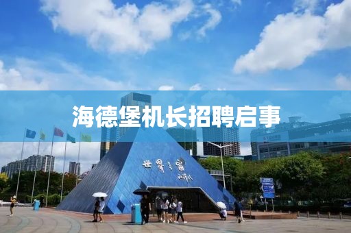 海德堡机长招聘启事