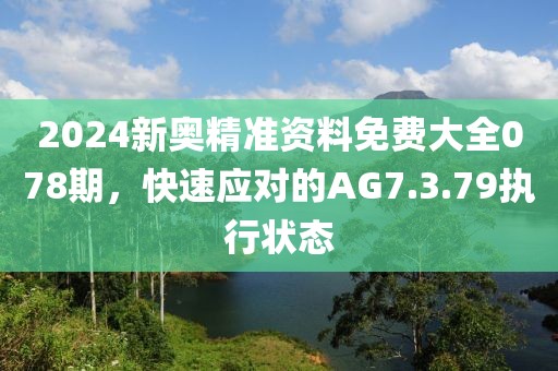 2024新奥精准资料免费大全078期，快速应对的AG7.3.79执行状态