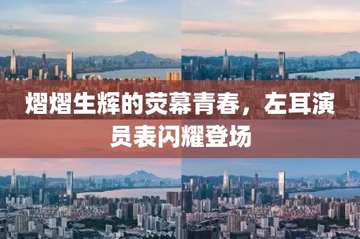 熠熠生辉的荧幕青春，左耳演员表闪耀登场