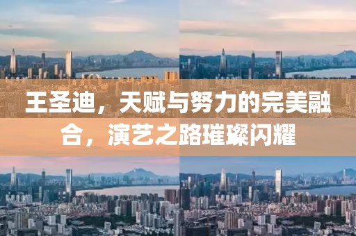 王圣迪，天赋与努力的完美融合，演艺之路璀璨闪耀