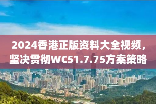 2024香港正版资料大全视频，坚决贯彻WC51.7.75方案策略