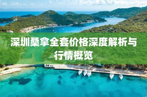 深圳桑拿全套价格深度解析与行情概览