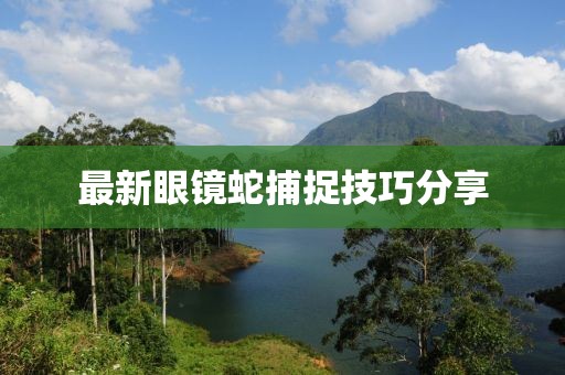 最新眼镜蛇捕捉技巧分享