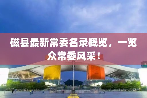 磁县最新常委名录概览，一览众常委风采！
