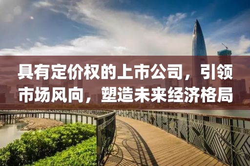 具有定价权的上市公司，引领市场风向，塑造未来经济格局