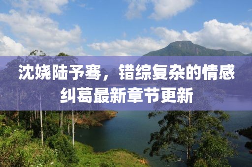 沈娆陆予骞，错综复杂的情感纠葛最新章节更新