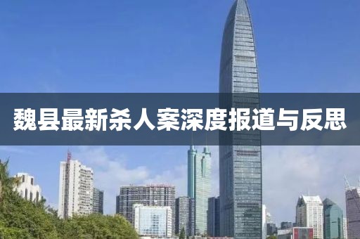 魏县最新杀人案深度报道与反思