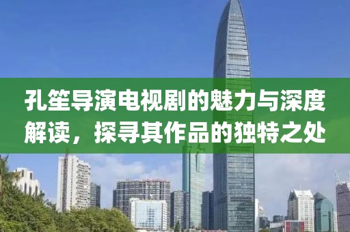 孔笙导演电视剧的魅力与深度解读，探寻其作品的独特之处