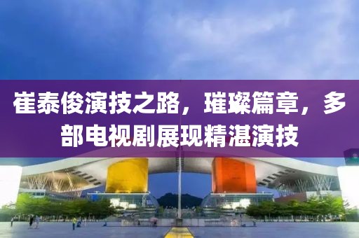 崔泰俊演技之路，璀璨篇章，多部电视剧展现精湛演技