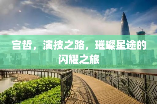 宫哲，演技之路，璀璨星途的闪耀之旅